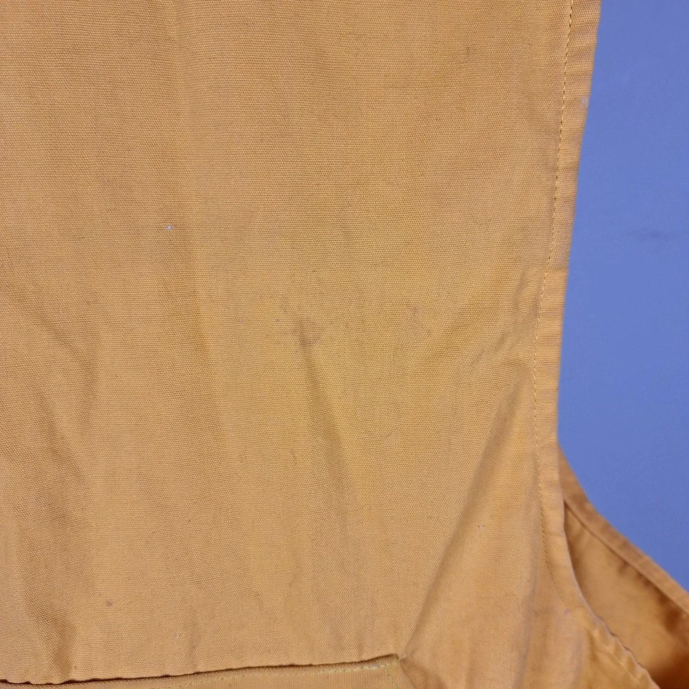 Duxbak Vtg Upland Poplin Canvas Hunting Vest Cargo Utility Shooting Rainproof